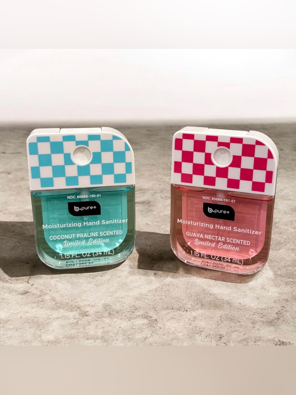 New/Unused B.Pure Moisturizing Hand Sanitizer Bundle